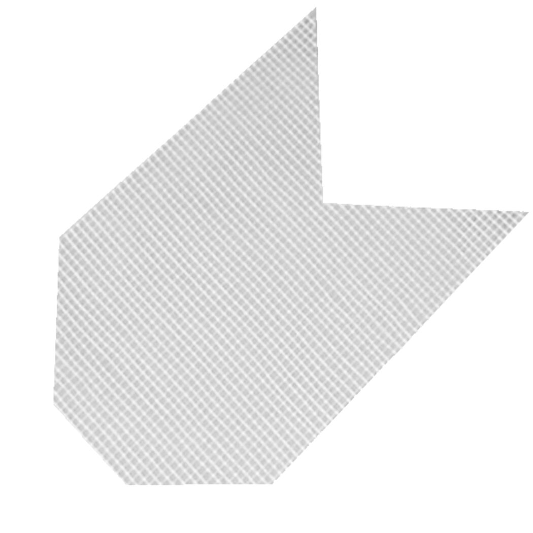 Weißer Armierungspfeil