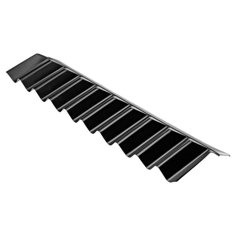 Schwarzer Wandanschluss