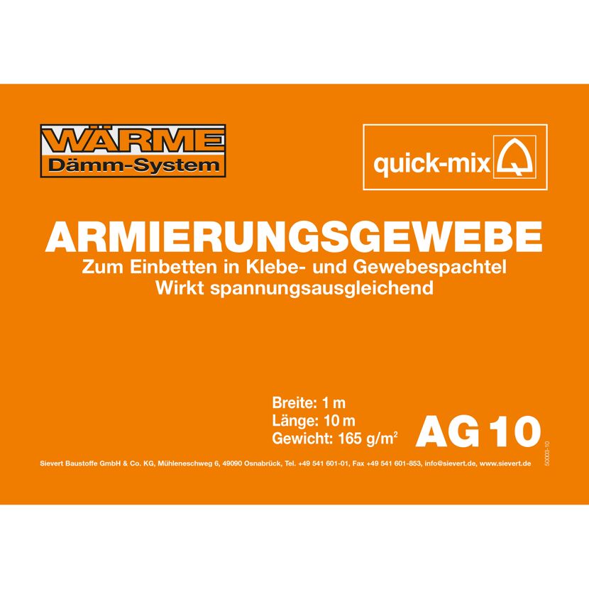 Armierungsgewebe AG 10 von quick-mix