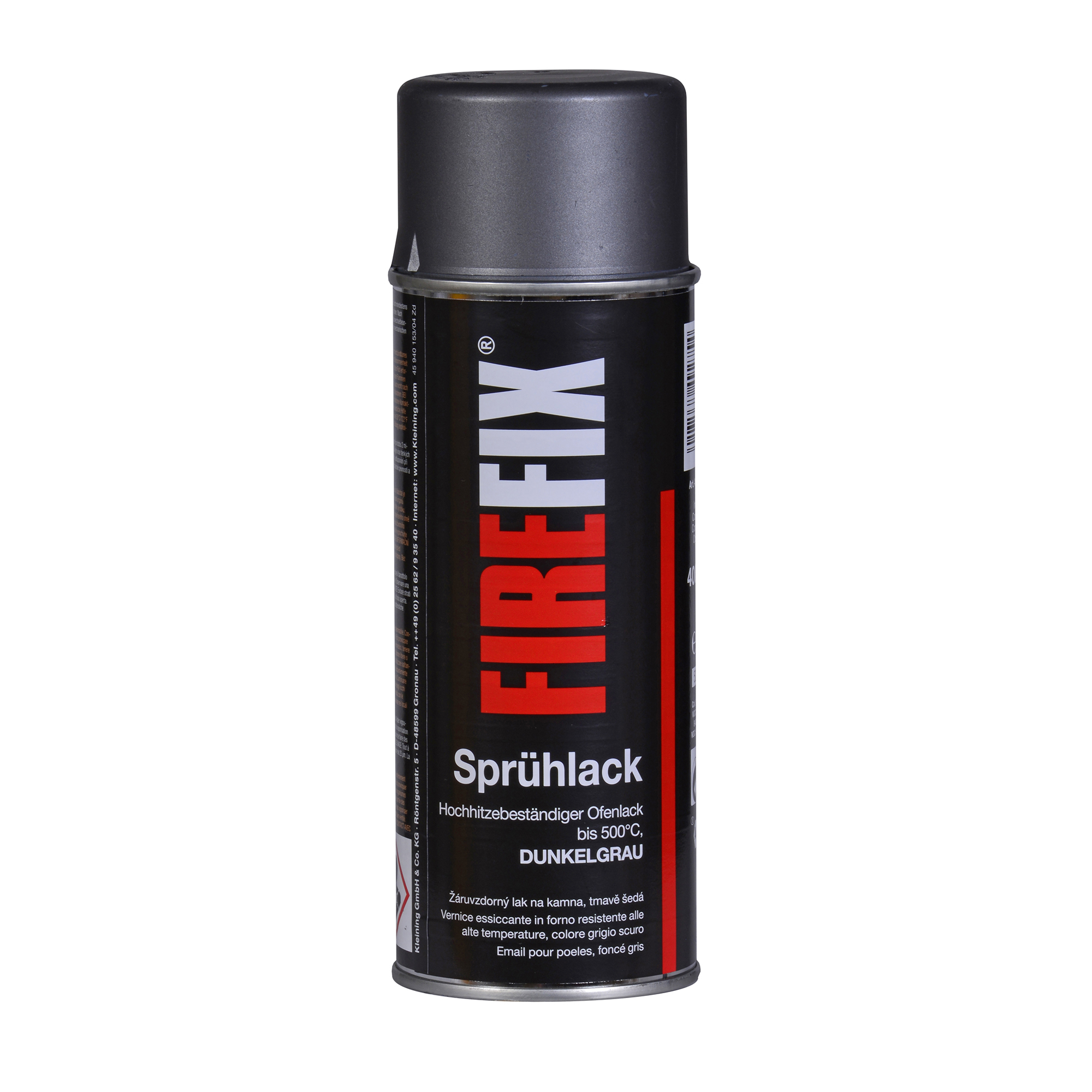 Thermolack 2 x 400ml Spray Ofenlack Auspufflack hitzebeständiger Lack  Ofenfarbe Schwarz matt 650°C : : Baumarkt
