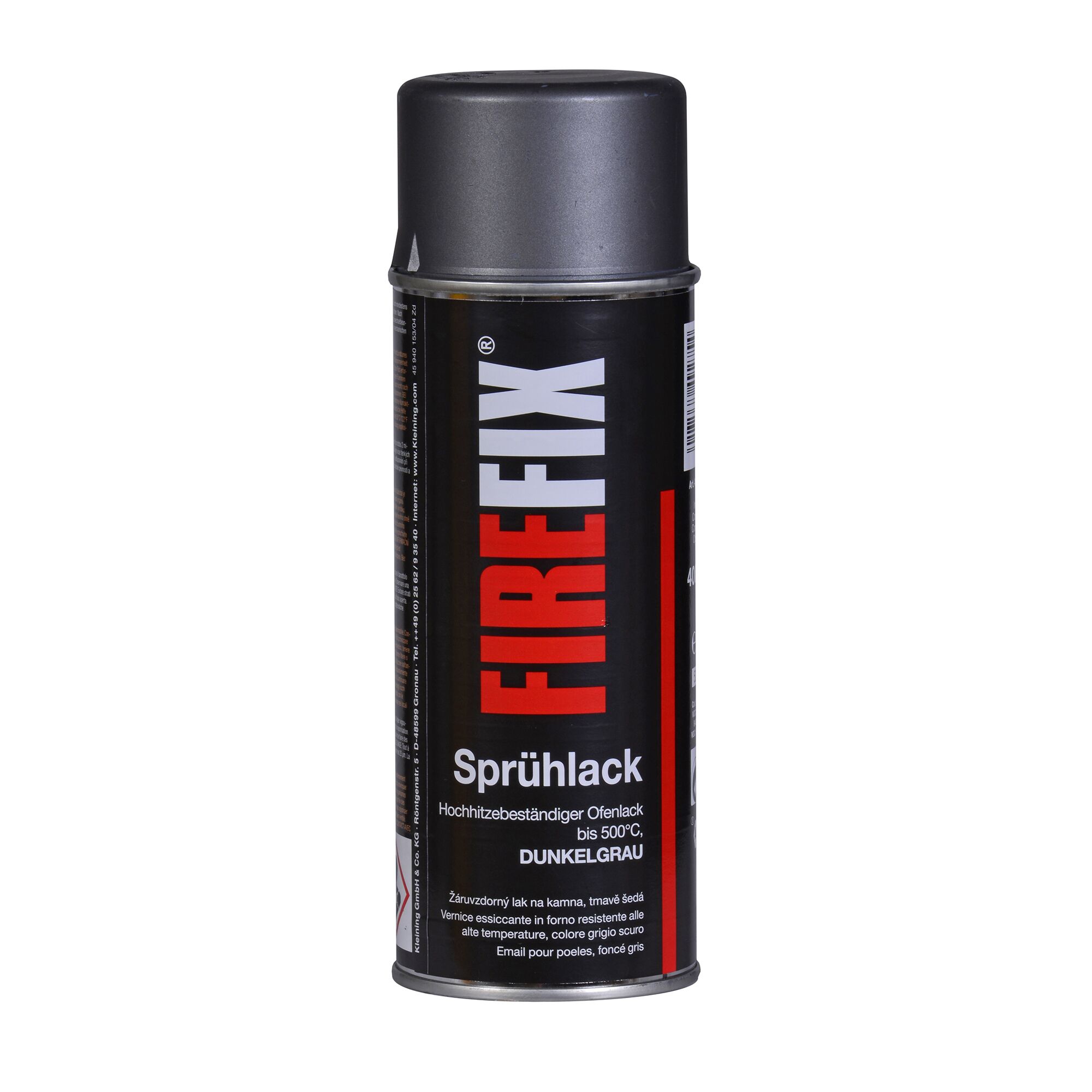 FIREFIX Sprühlack dunkelgrau, 400 ml Dose