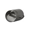 Graue Drosselklappe für Rauchrohr Ø 150 mm