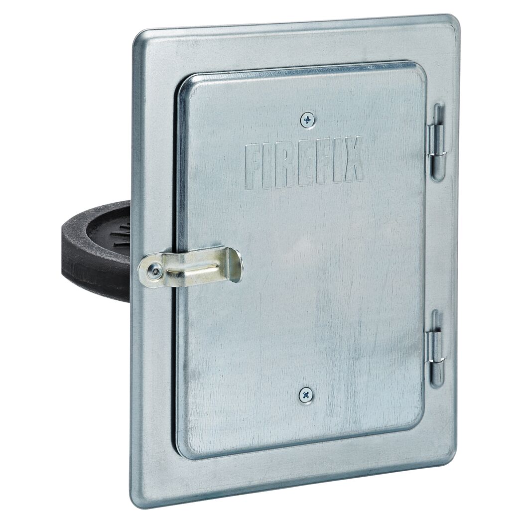 Kamintür Firefix verzinkt 140 x 200 mm