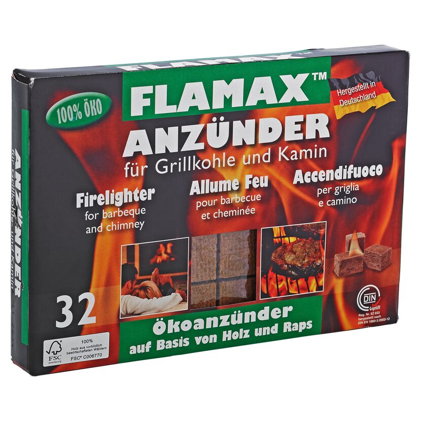 Flamax Ökoanzünder 32 Stück