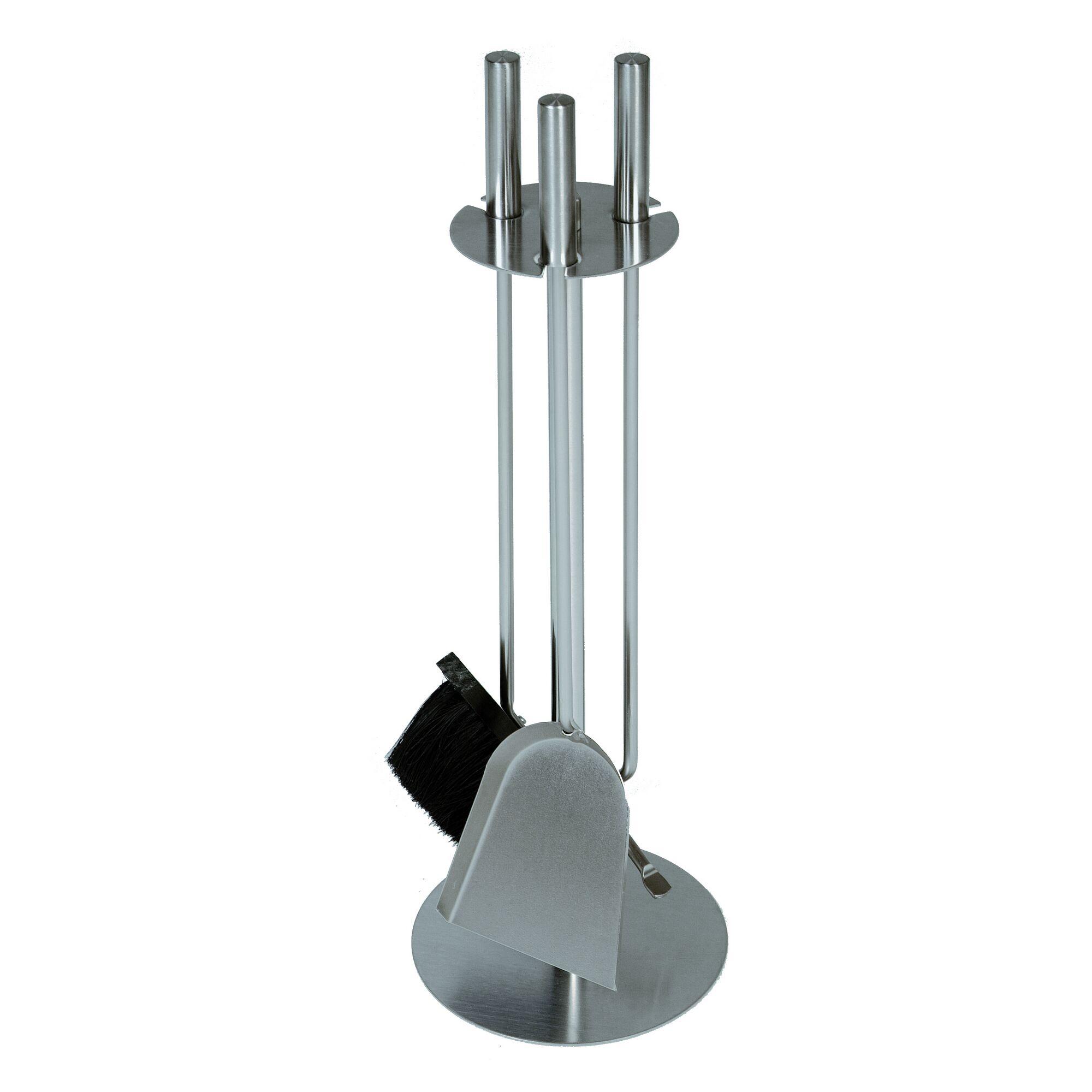Kaminbesteck, 3-teilig, Edelstahl