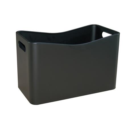 2. Bild von Brikettkasten 'Proline' schwarz 43,3 x 26,5 x 22,8