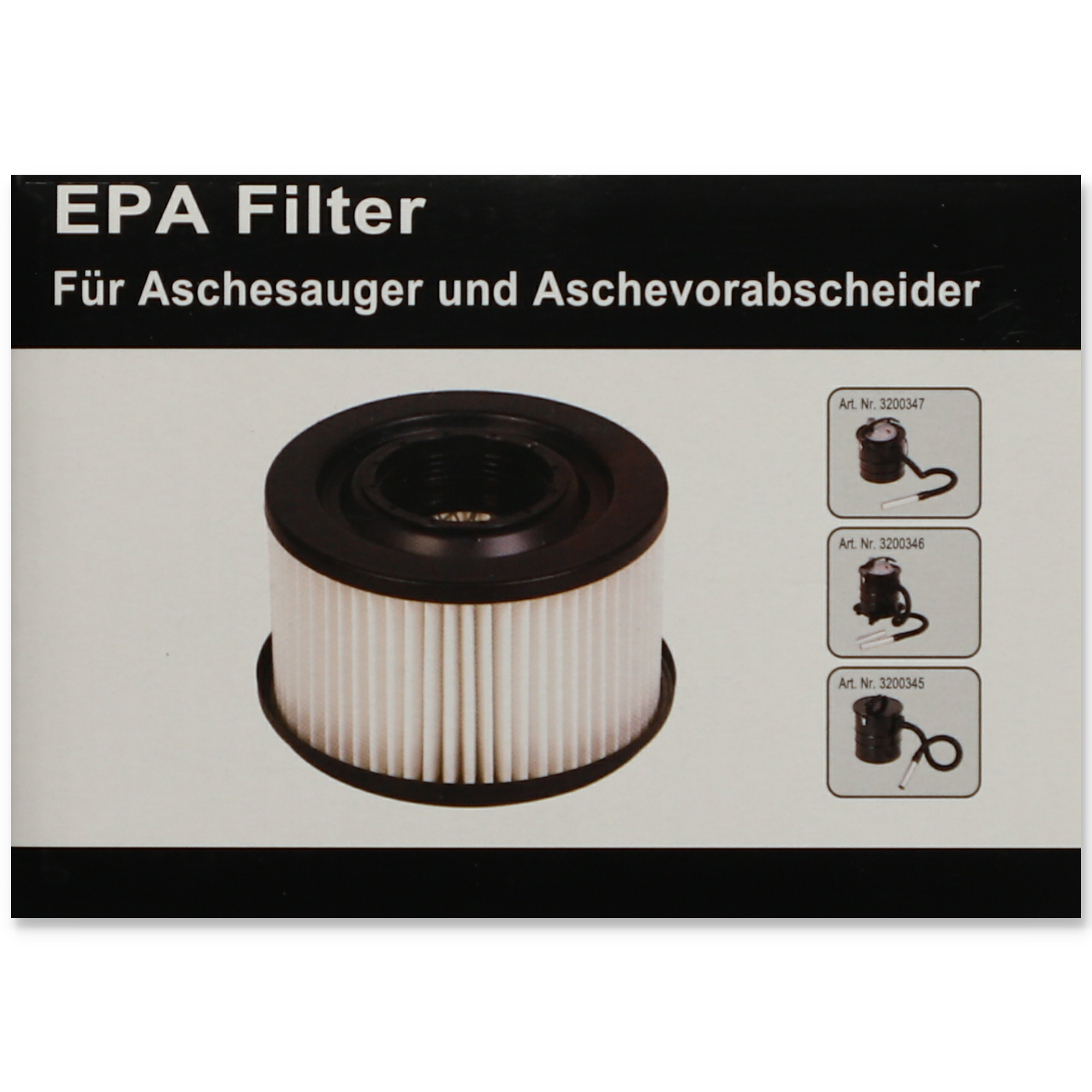 EPA-Filter für Aschesauger und Aschevorabscheider + product picture