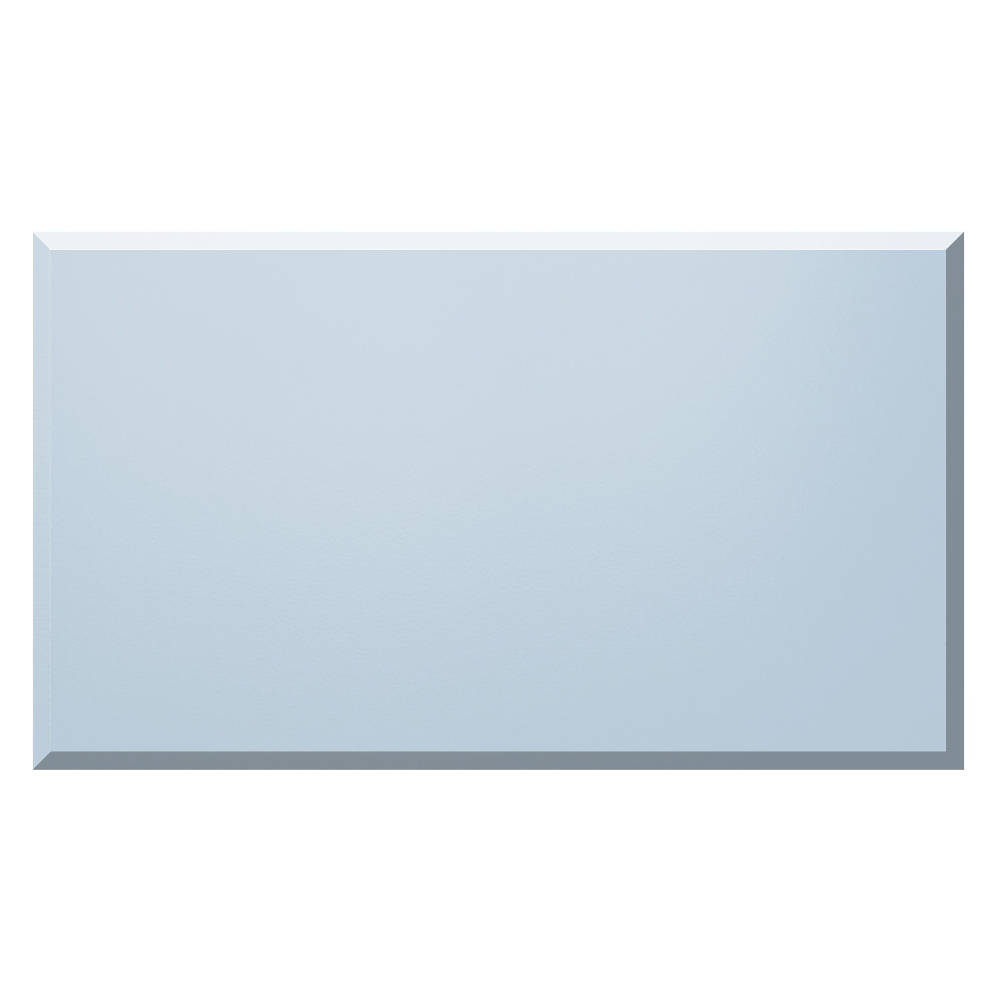 Rechteckige, hellgraue Vorlegeplatte aus Glas