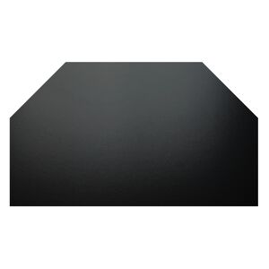 Funkenschutzplatte sechseckig 100 x 55 x 0,15 cm Stahlblech schwarz