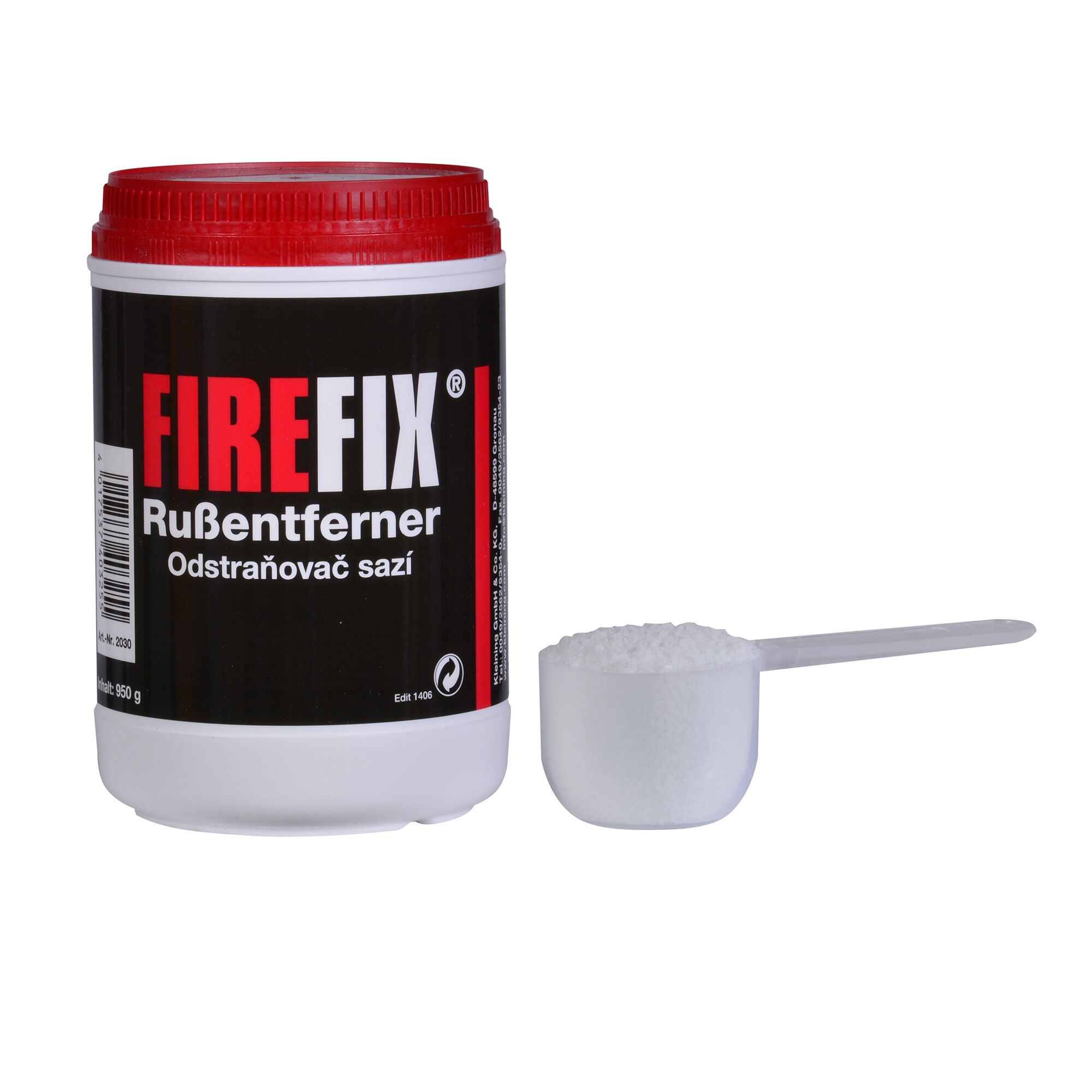 FIREFIX Rußentferner mit Messlöffel