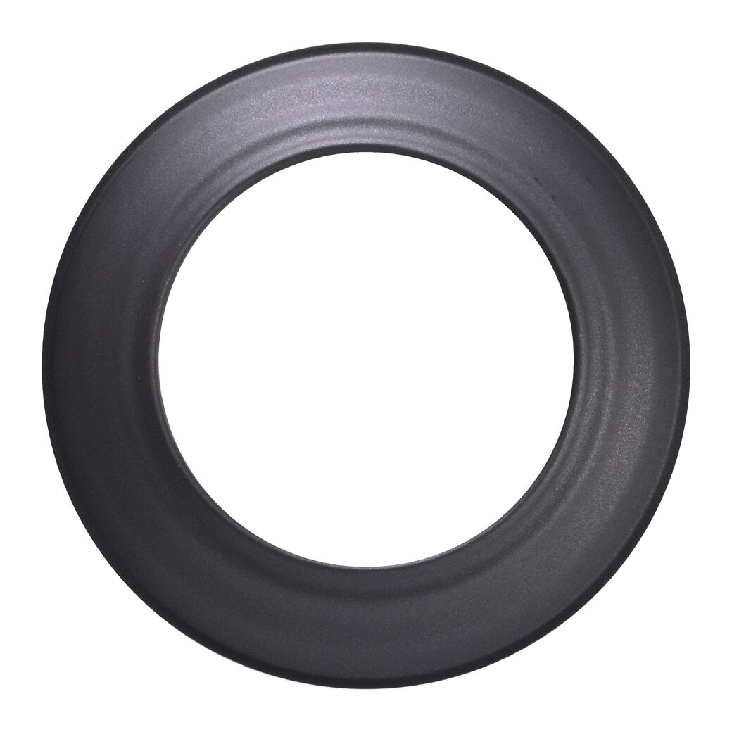 Wandrosette schwarz Ø 120 x 2 mm