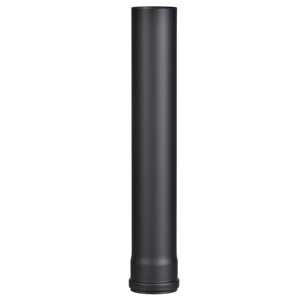 Pelletofenrohr schwarz Ø 80 x 500 mm