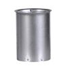 Doppelwandfutter schwarz Ø 80 x 120 mm