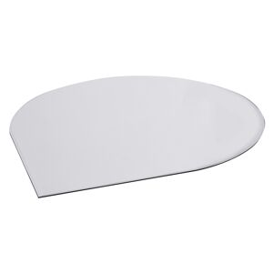 Silikon-Dichtlippe für Glasbodenplatten weiß 5 m