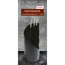 Verkleinertes Bild von Kaminbesteck schwarz 4-teilig Stahl mit Edelstahlgriffen