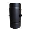 Schwarzer Kaminfilter 150 mm