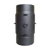 Kaminfilter aus Metall, dunkelgrau
