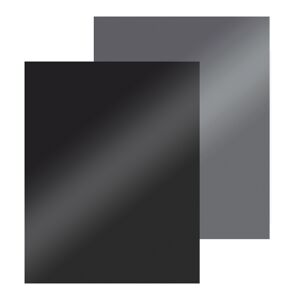 Funkenschutzplatte Stahl schwarz/dunkelgrau Rechteck 90 x 105 x 0,15 cm