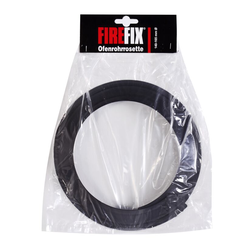 FIREFIX Ofenrohrrosette in Plastikverpackung