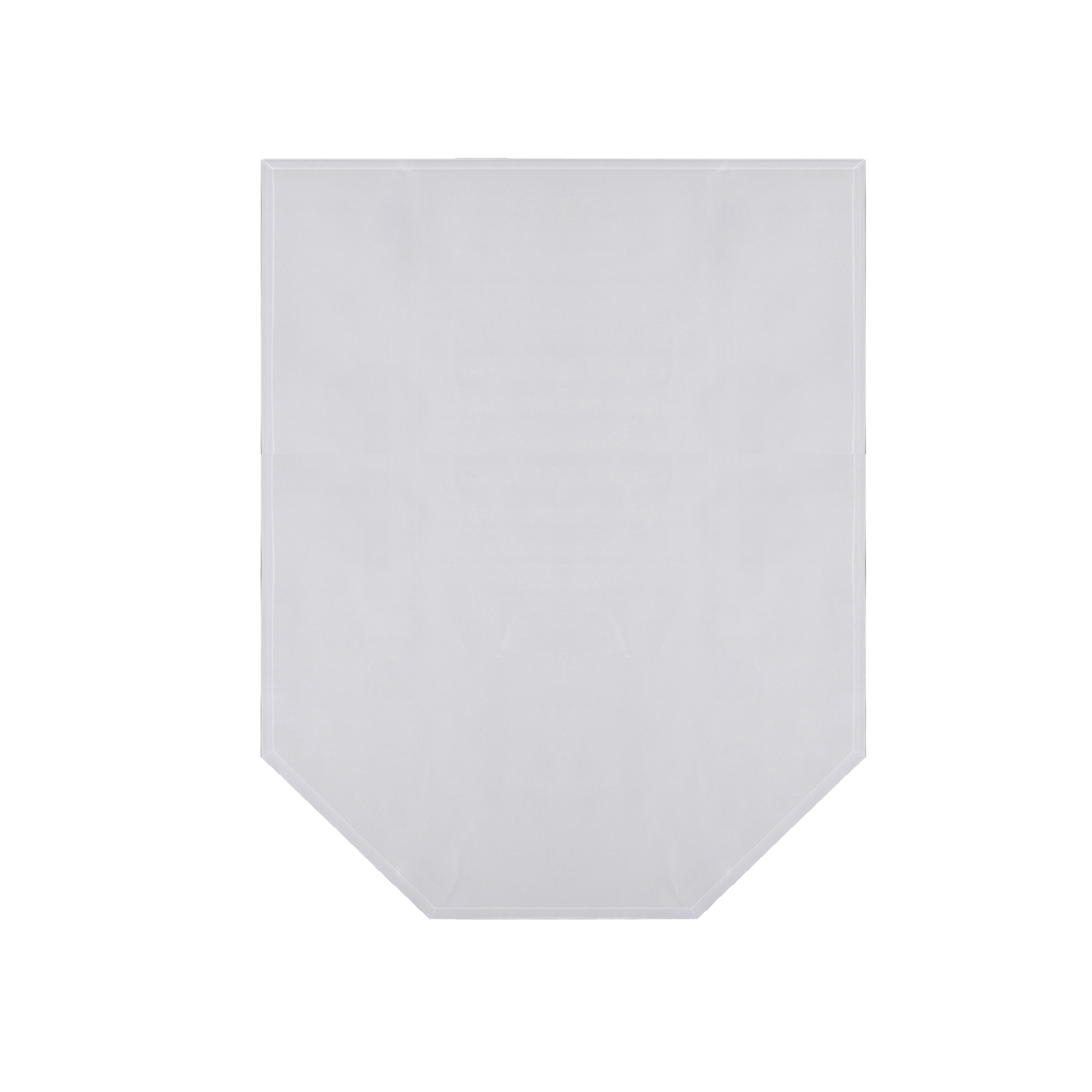 Glasbodenplatte Sechseck 100 x 120 x 97,5 cm ESG klar + product picture