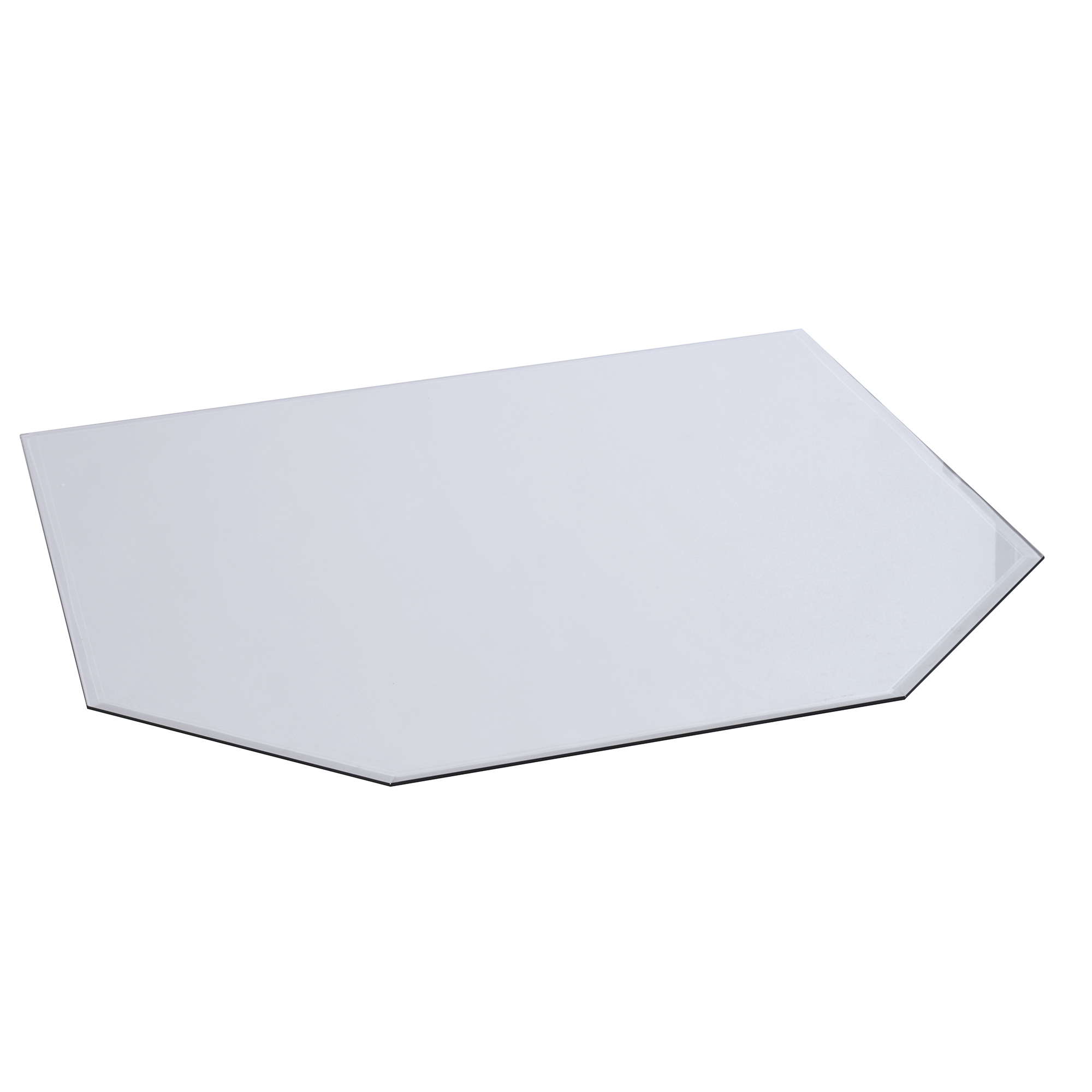 Glasbodenplatte Sechseck 120 x 120 x 90 cm ESG klar + product picture