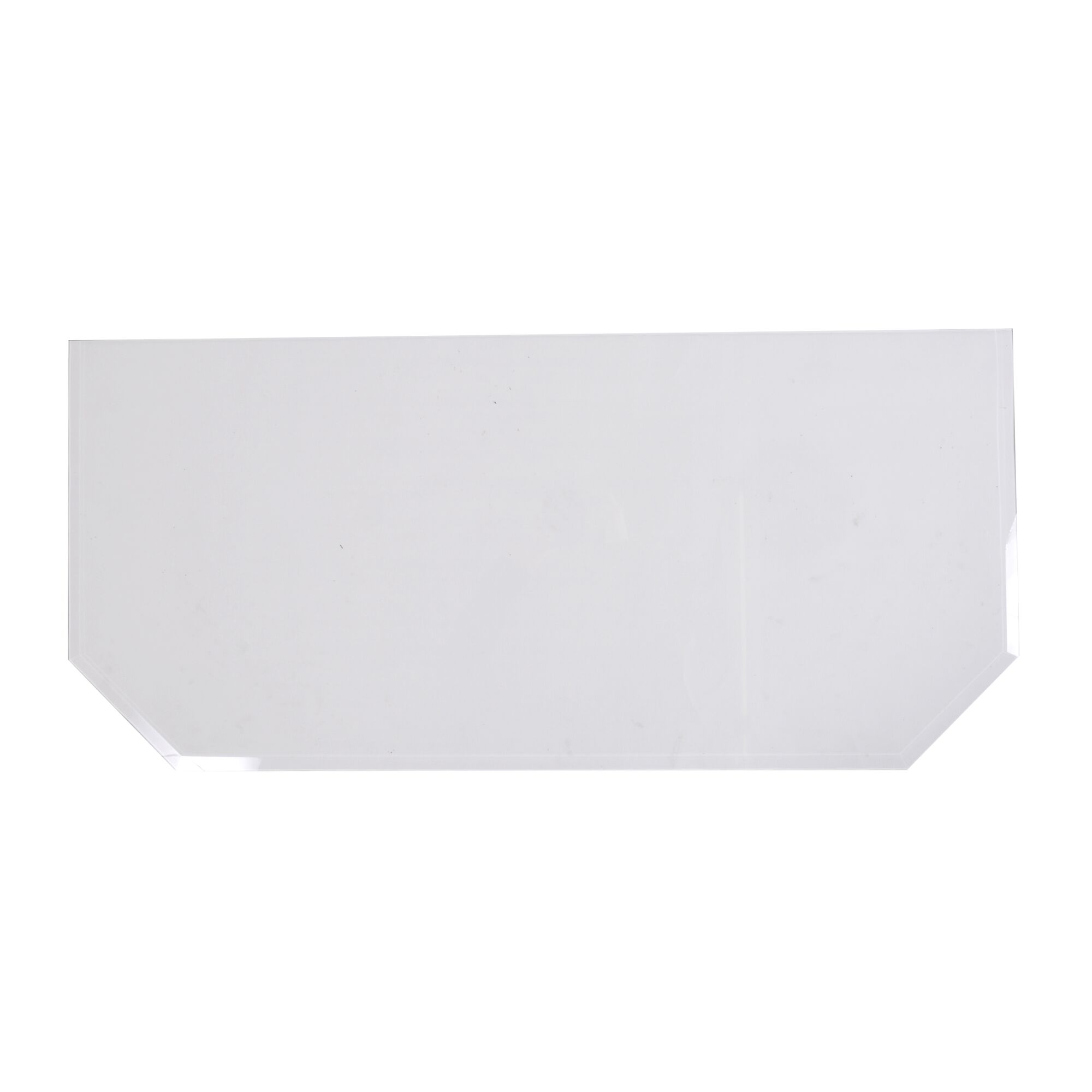 Sechseckiger Glasboden