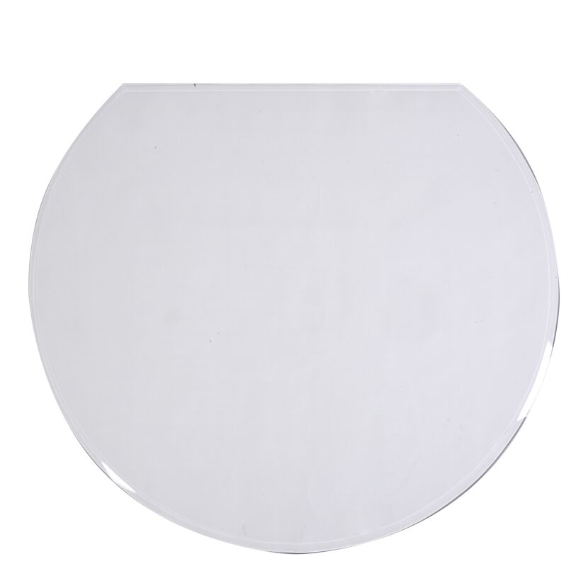 Glasbodenplatte Kreisabschnitt 125 x 110 x 0,8 cm ESG klar