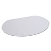 Glasbodenplatte Kreisabschnitt 125 x 110 x 0,8 cm ESG klar