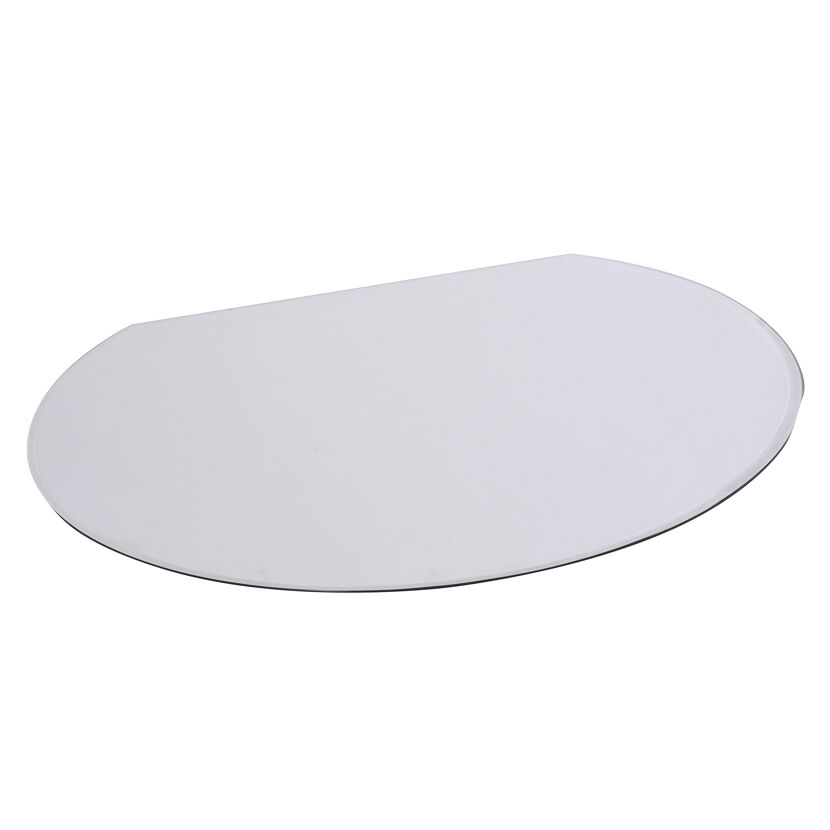 Glasbodenplatte Kreisabschnitt 125 x 110 x 0,8 cm ESG klar
