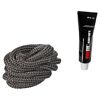 Ofen-Dichtschnur und FIREFIX Kleber