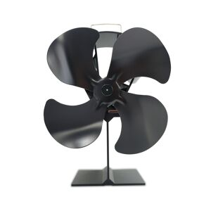 Ofen-Ventilator schwarz Ø 17,5 cm