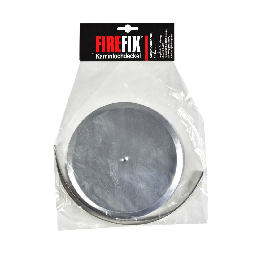 Firefix Kaminlochdeckel mit Haltebügel