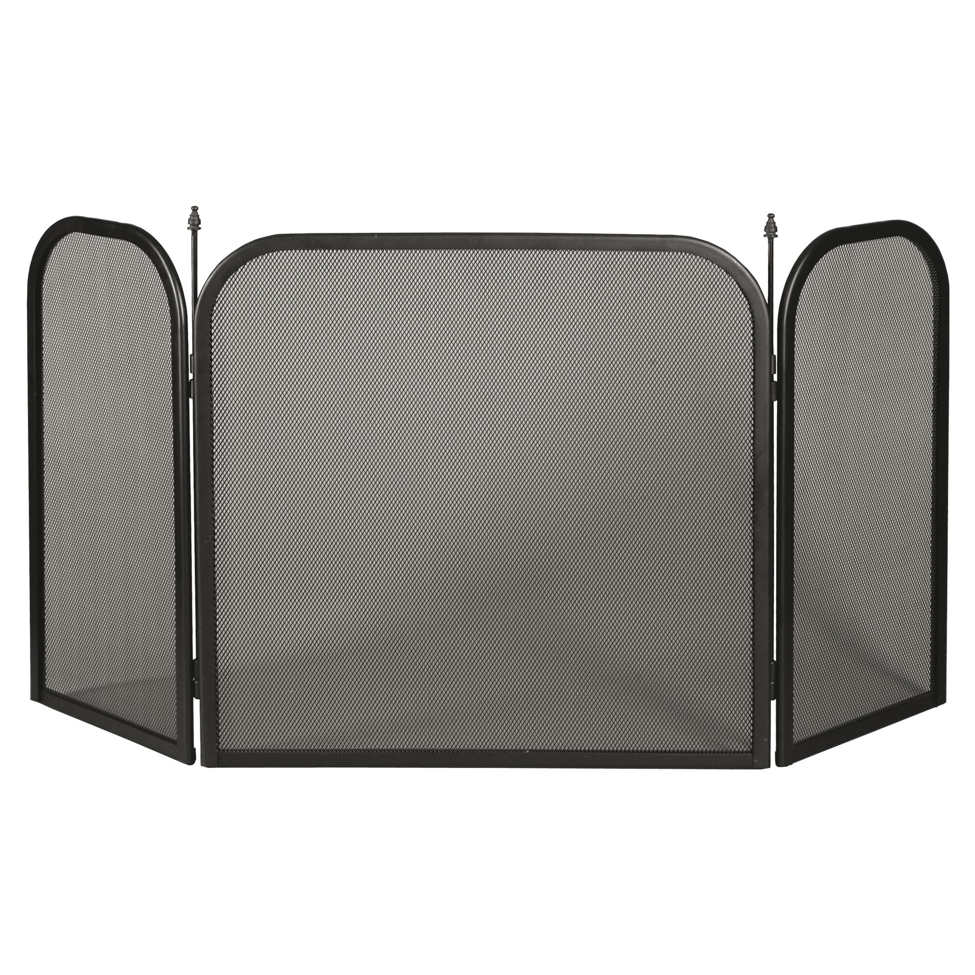 Drei-teiliger Funkenschutzgitter in Anthrazit