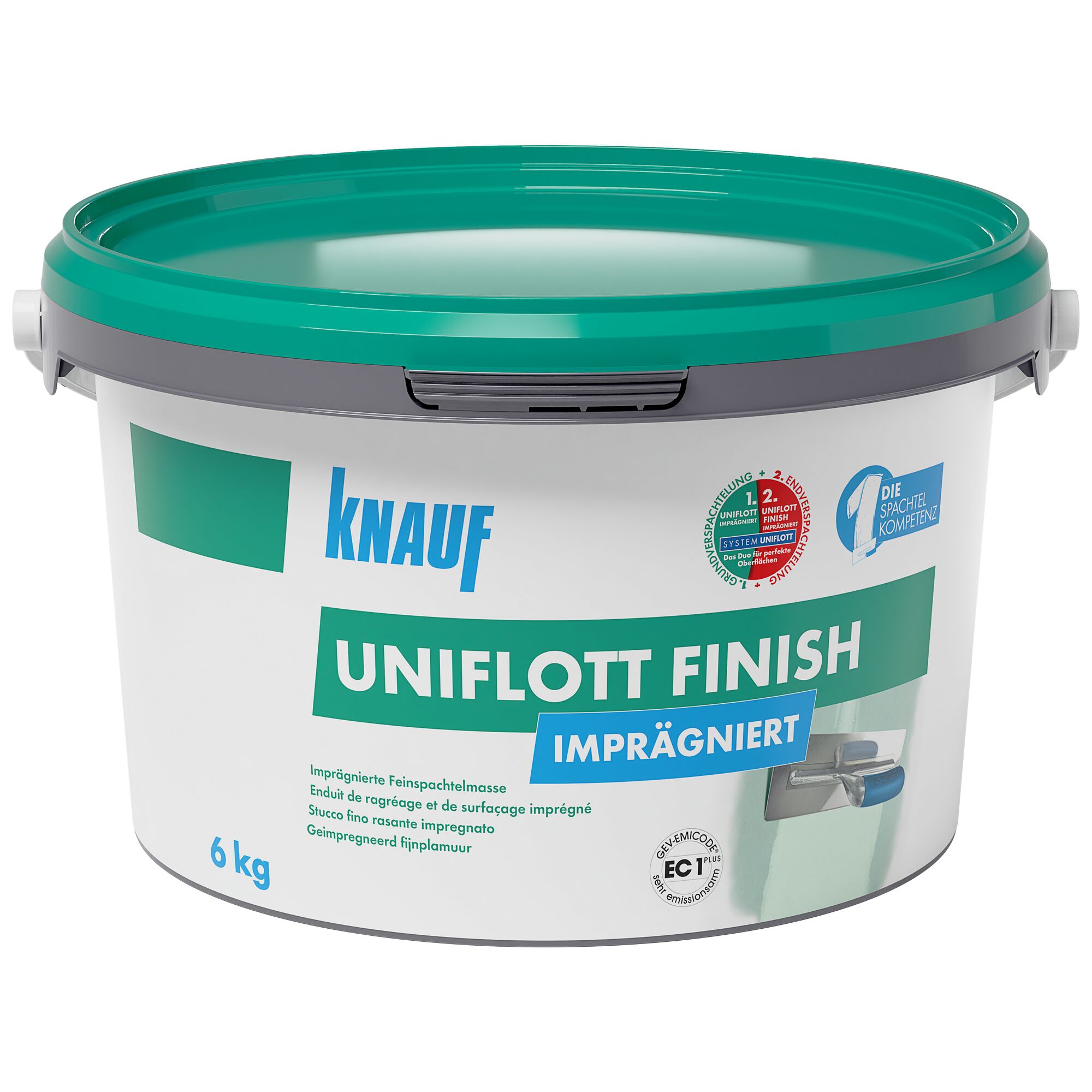 6 kg Eimer Knauf Uniflott Finish Imprägniert