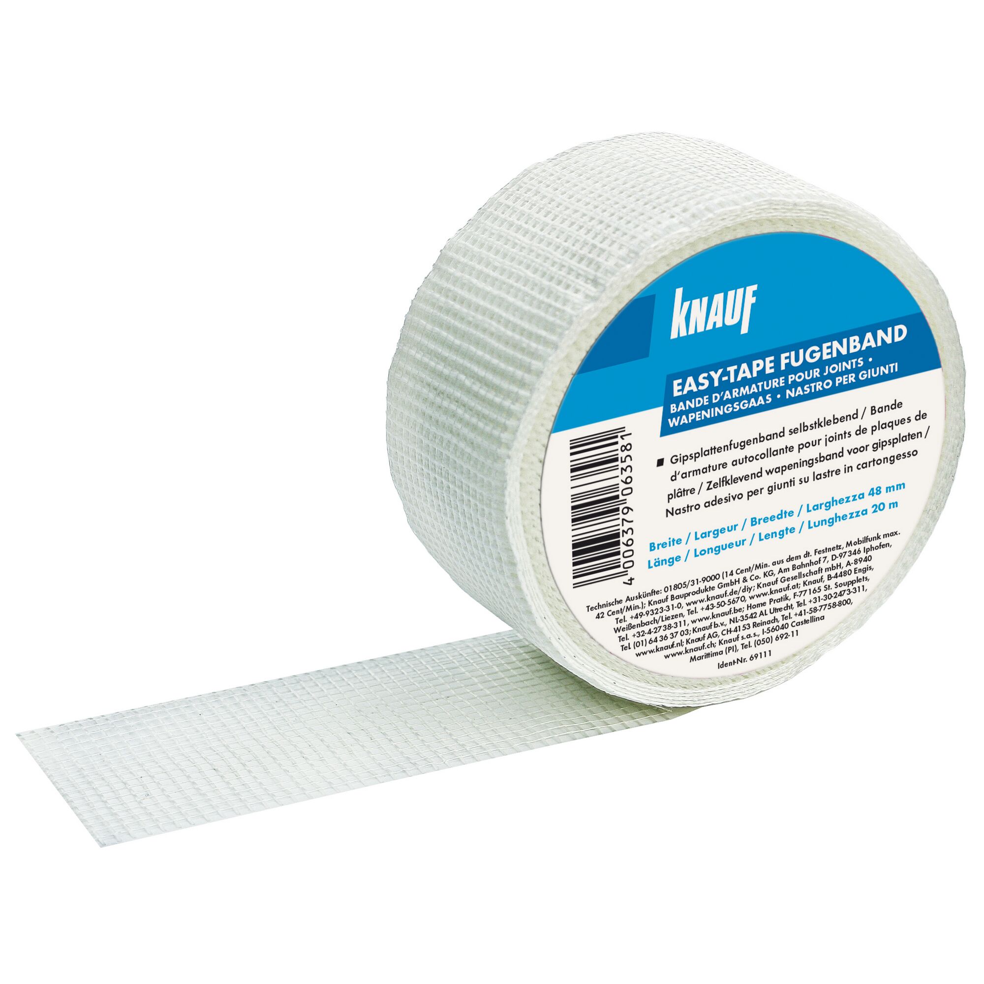 Knauf Easy-Tape Fugenband, 48 mm x 20 m