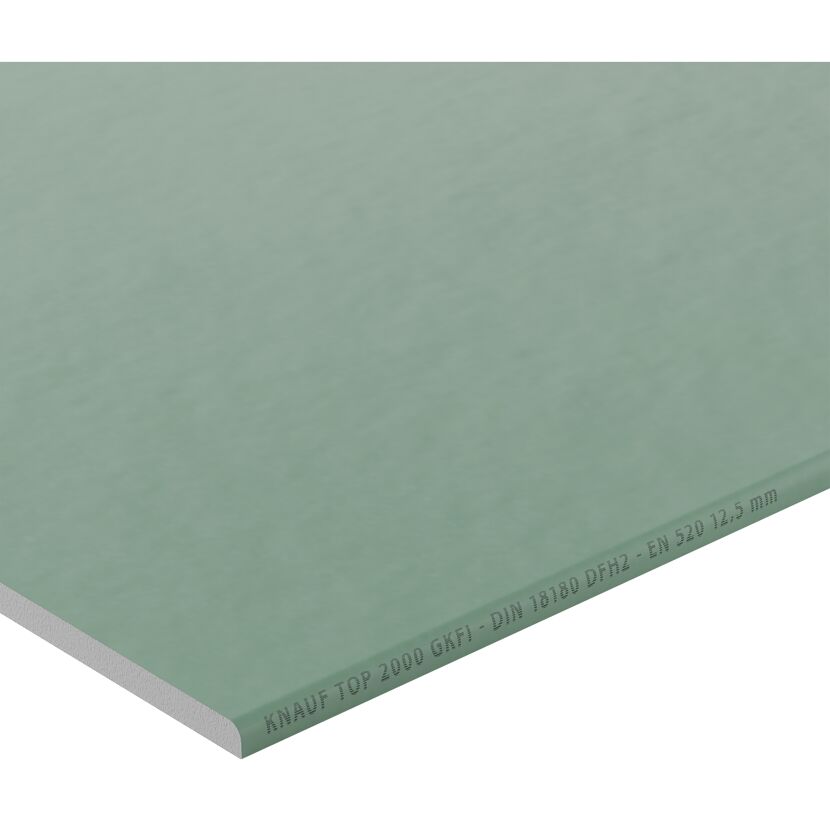 Knauf Gipsplatte Top 2000 grün