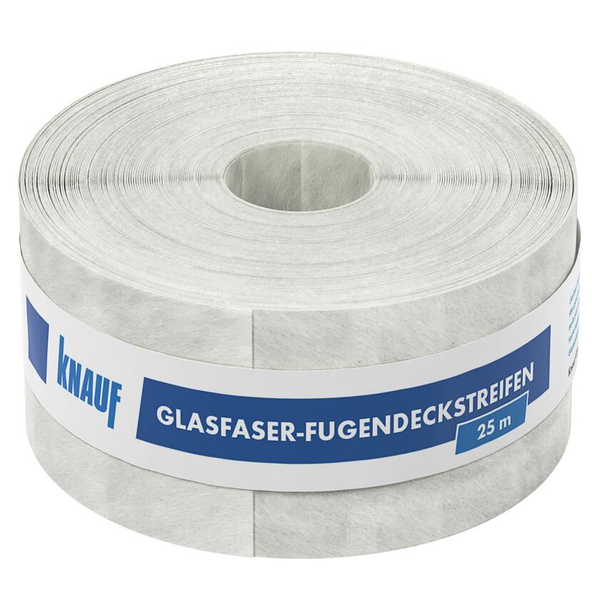 Knauf Glasfaser-Fugendeckstreifen, 25 m Rolle