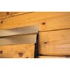 Metallprofil auf Holz