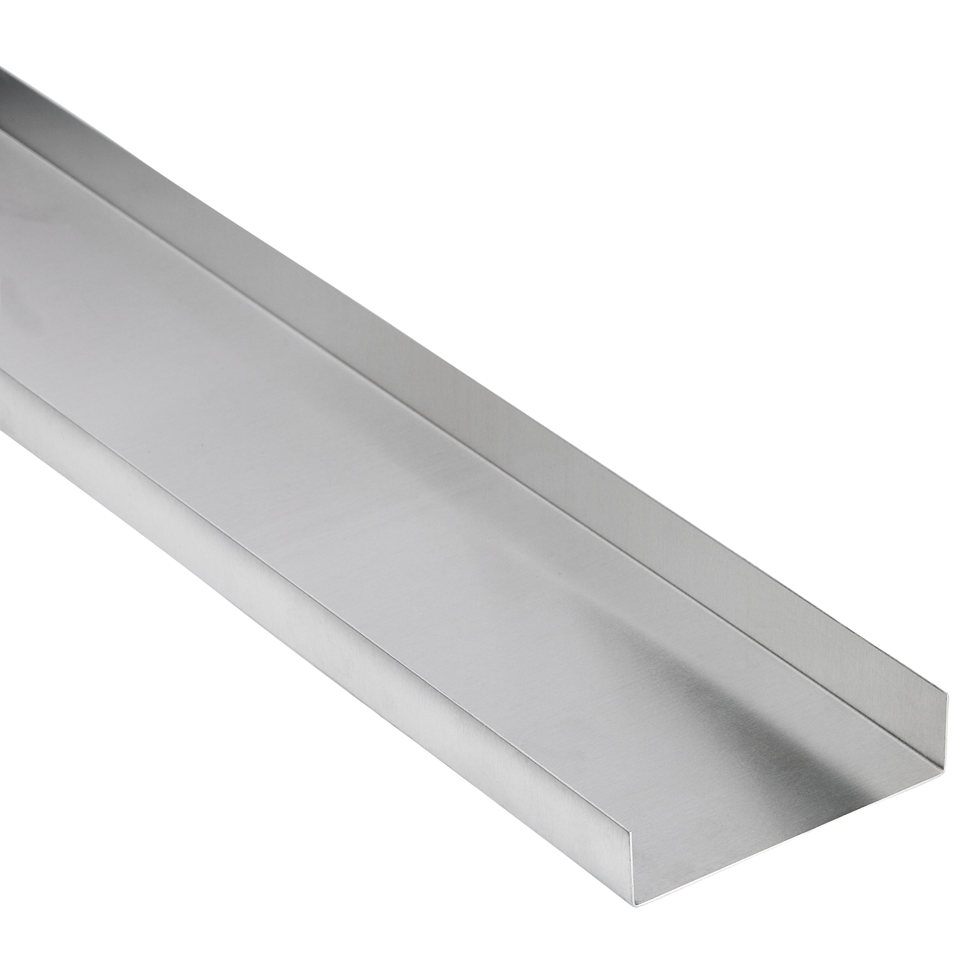U-Profil 'HG17' aluminiumfarben 100 x 8,5 x 0,063 cm + product picture