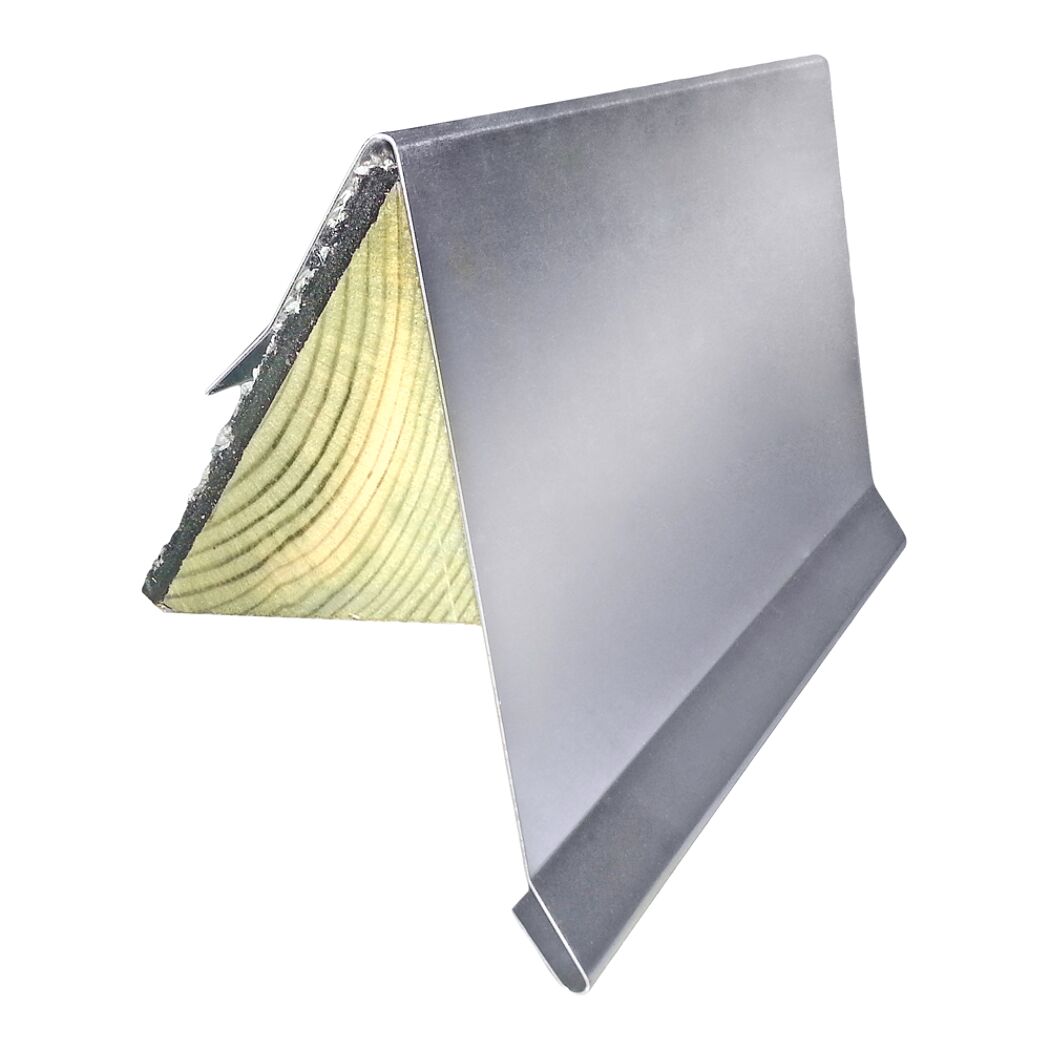 Ortblech für Dreikantleisten aluminiumfarben 200 cm
