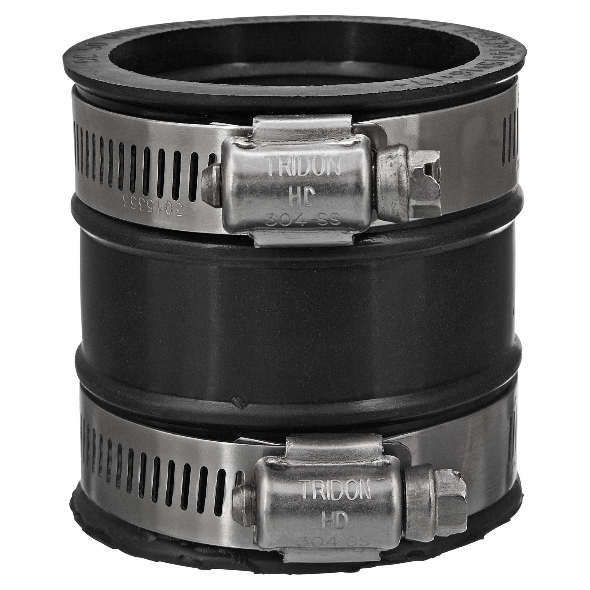 Rohrverbinder mit zwei Schlauchschellen