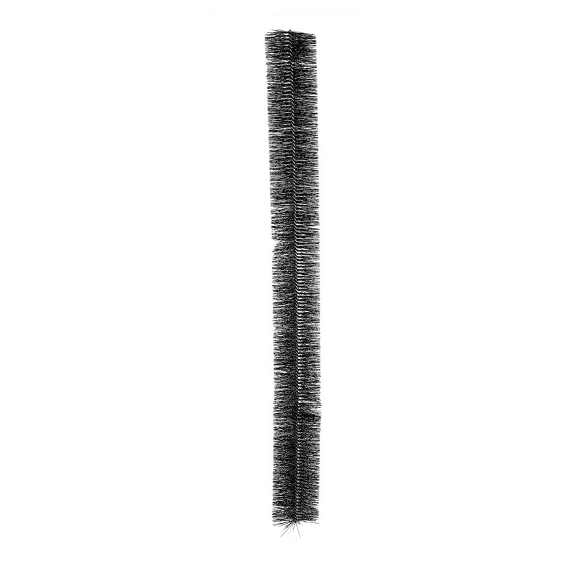 Schwarze Rinnenraupe