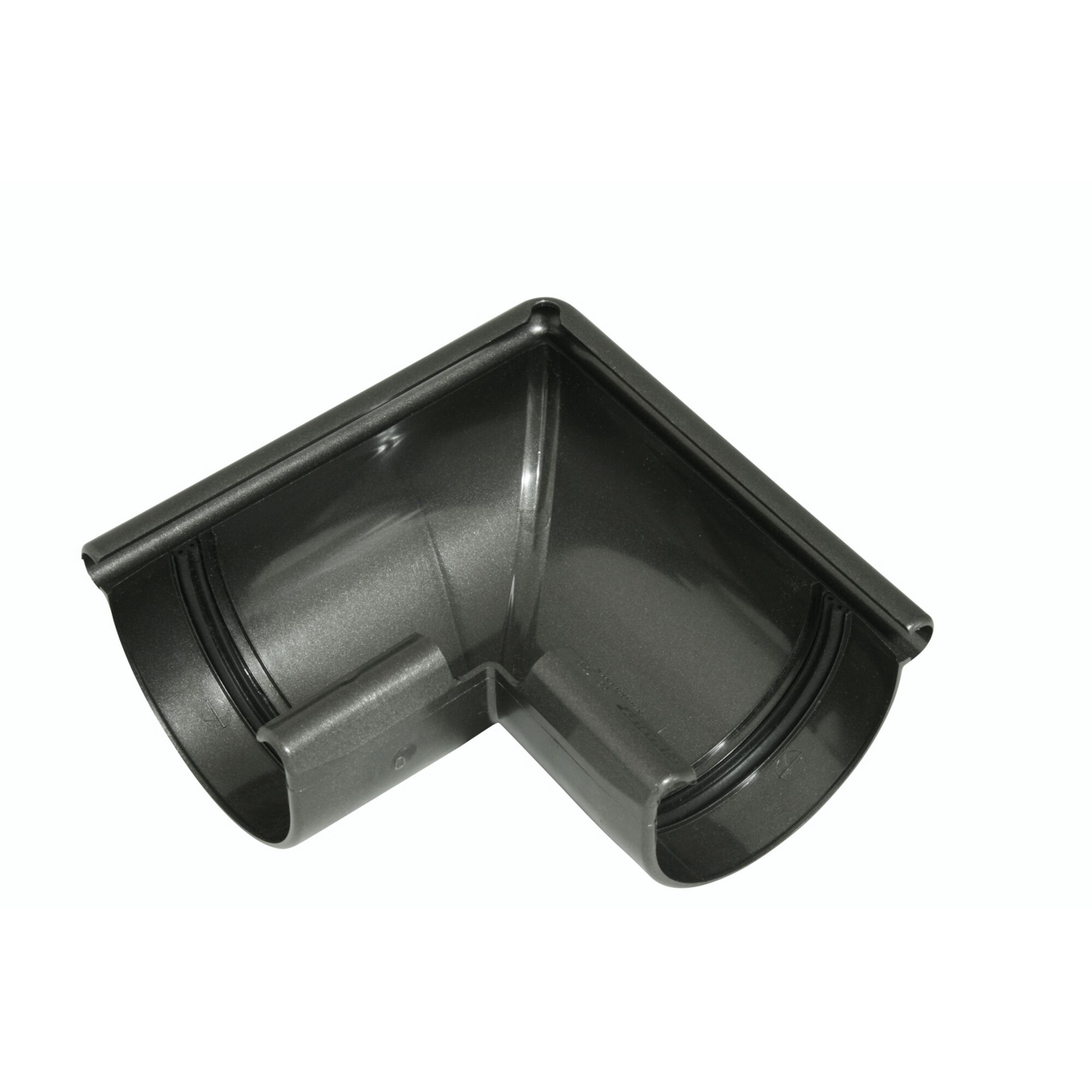 Regenrinnen-Aussenecke, 90°, anthrazit metallic