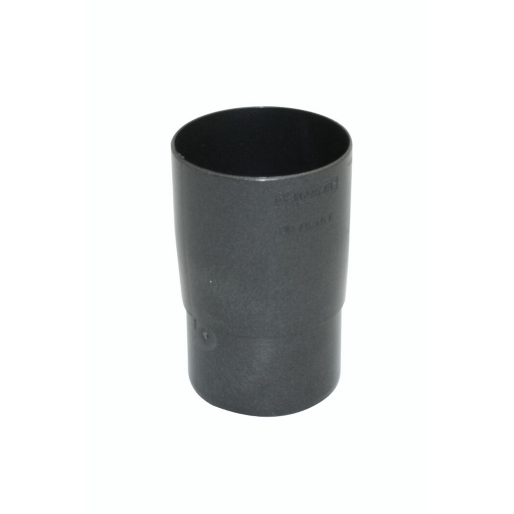 Graue Rohrmuffe DN75