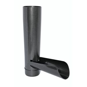 Wasserablaufklappe anthrazit-metallic DN 53
