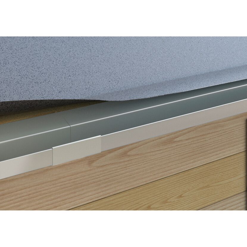 Kastenrinnenverbinder aus Aluminium
