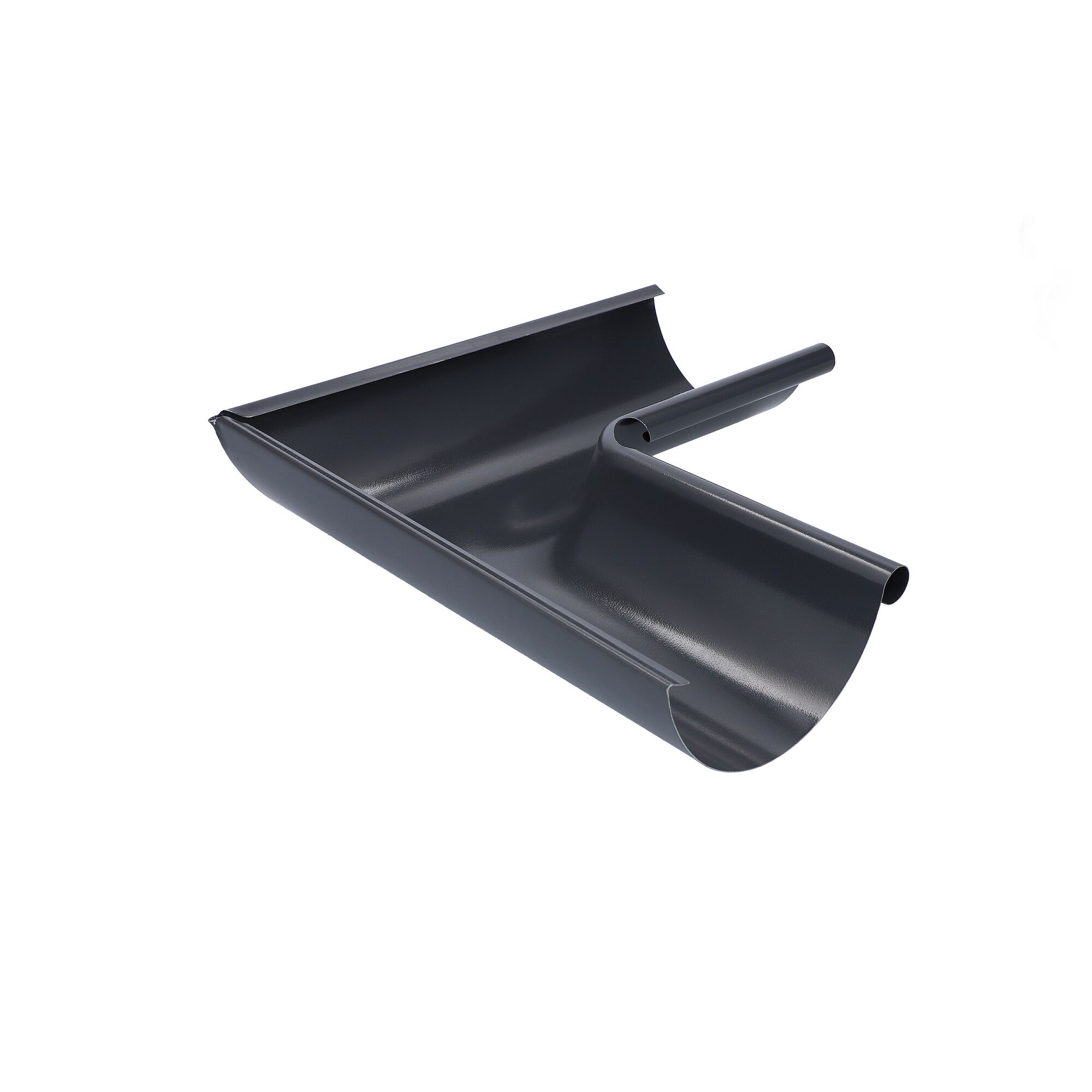 Regenrinne Ecke innen 90° DN 125, Anthrazit