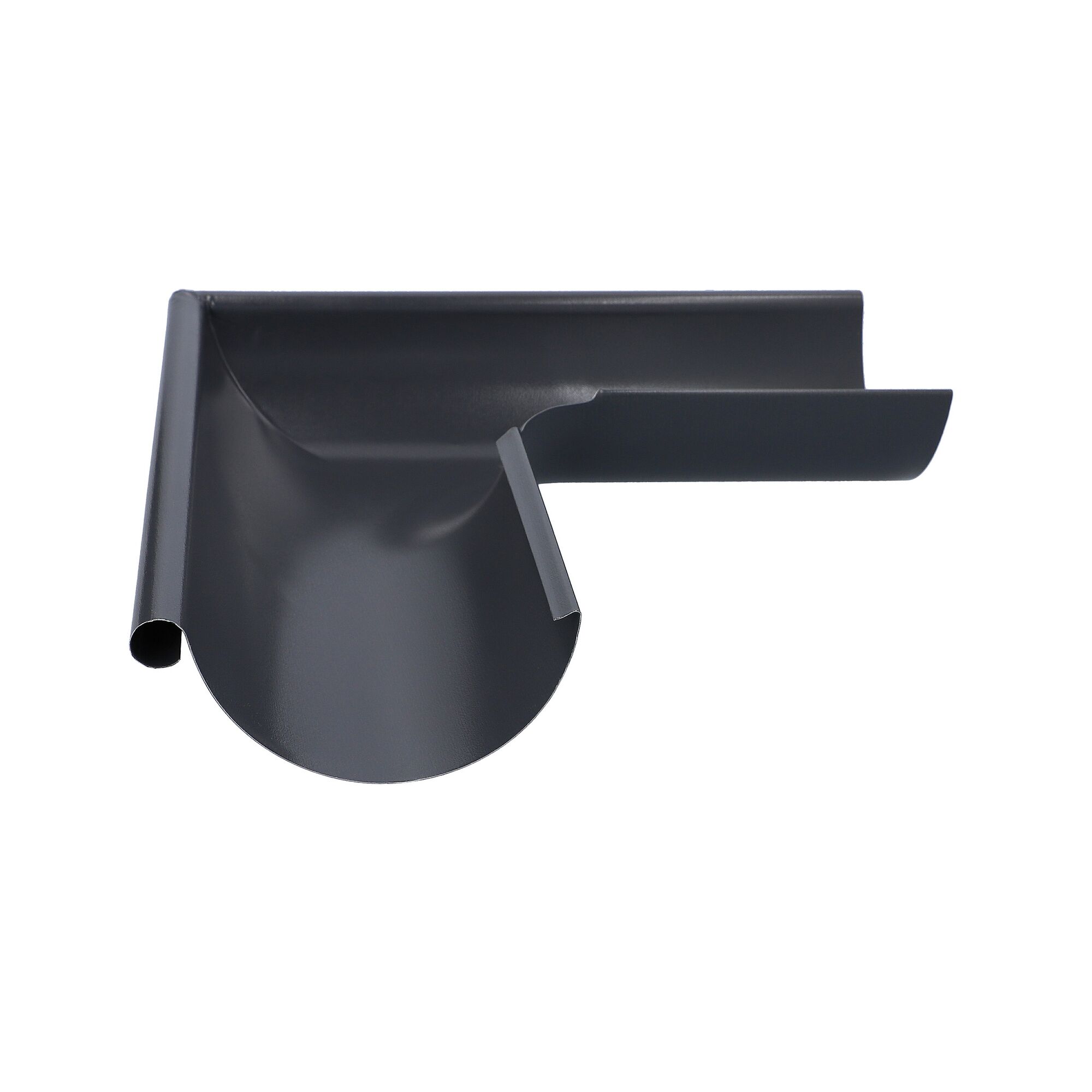 Regenrinnen-Ecke in Anthrazit