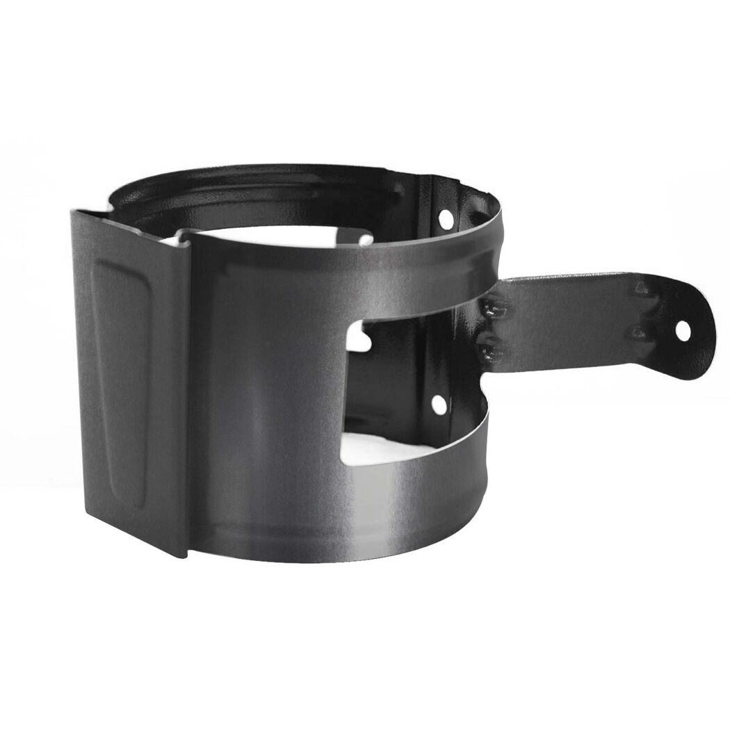 Schwarze Rohrschelle DN 90
