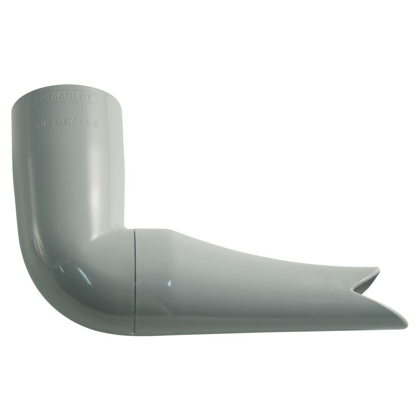 Grauer Fallrohrspeier DN 53